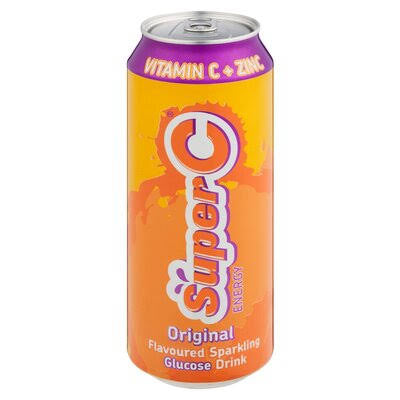 Super C Orange Sparkling Drink 500ml