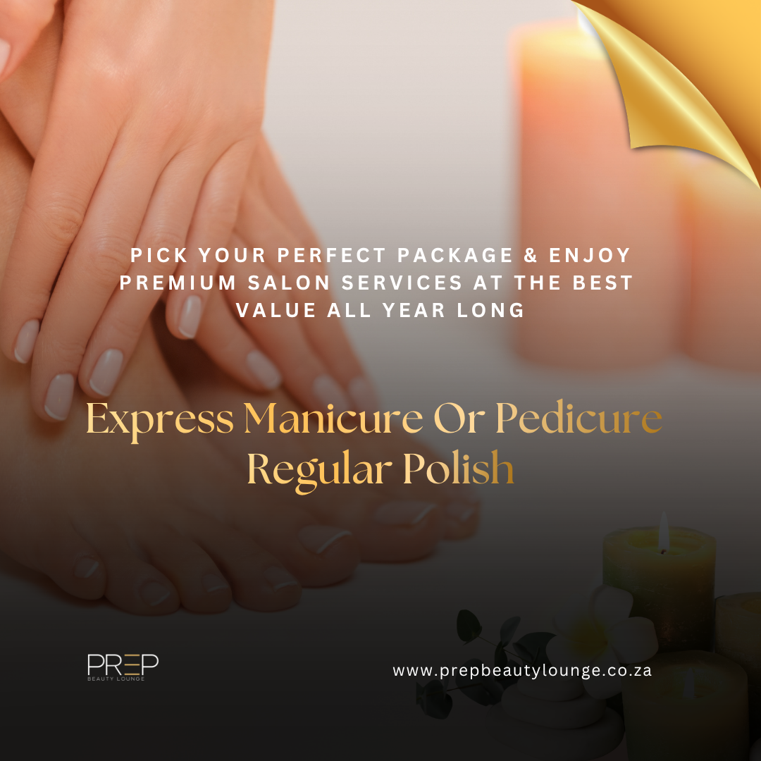 Express Manicure Or Pedicure Regular Polish - Voucher