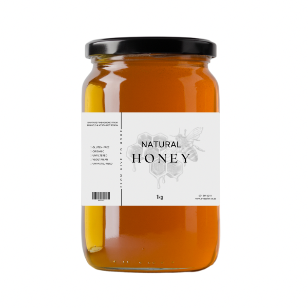 Honey Glass Jar 1kg